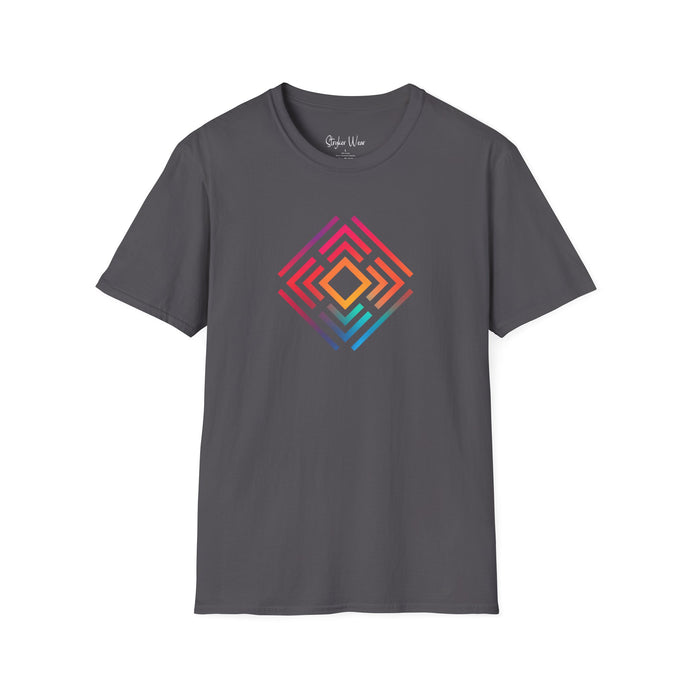 Colorful Maze | Unisex Softstyle T-Shirt