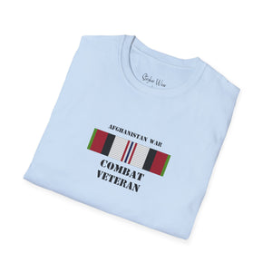 Afghanistan War Combat Veteran | Unisex Softstyle T-Shirt