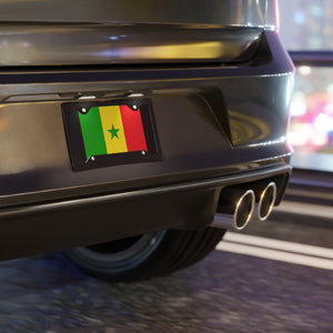 Senegal Flag Vanity Plate