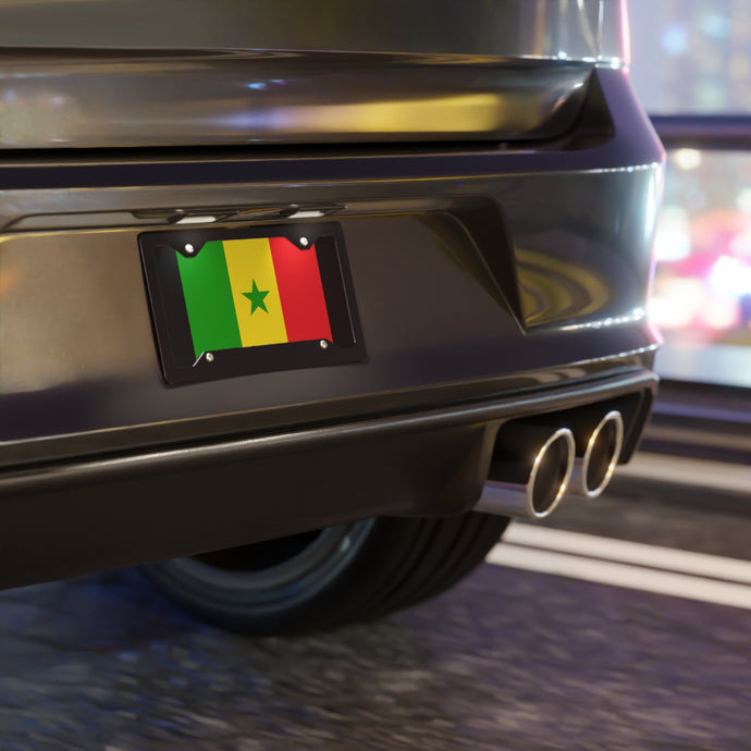 Senegal Flag Vanity Plate