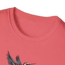 Load image into Gallery viewer, Vintage Tattoo Style Bird | Unisex Softstyle T-Shirt