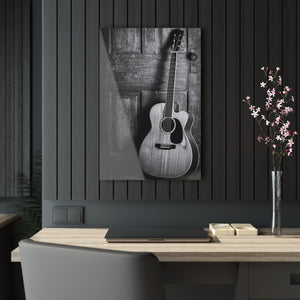 Vintage Acoustic Black & White Acrylic Prints