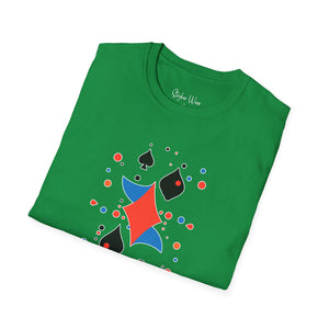 Minimalist Cards Art | Unisex Softstyle T-Shirt