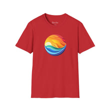 Load image into Gallery viewer, Colorful Sunset Minimalist Art | Unisex Softstyle T-Shirt