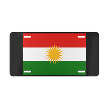 Load image into Gallery viewer, Kurdistan Flag Vanity Plate