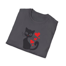 Load image into Gallery viewer, Kitty Hearts | Unisex Softstyle T-Shirt