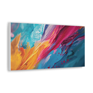Color Splash - Horizontal Canvas Gallery Wraps