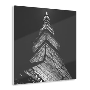 Tokyo Tower Black & White Acrylic Prints