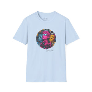 Abstract Tech Art | Unisex Softstyle T-Shirt