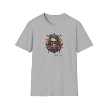 Load image into Gallery viewer, Vintage Tattoo Style Skull | Unisex Softstyle T-Shirt