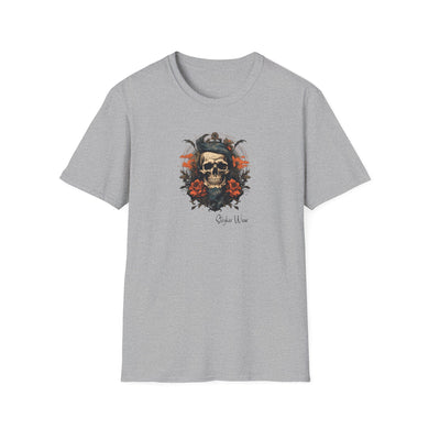 Vintage Tattoo Style Skull | Unisex Softstyle T-Shirt