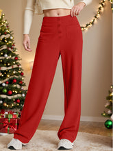 Load image into Gallery viewer, High Waist Wide Leg Pants