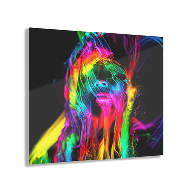 Abstract Neon Lights Acrylic Prints