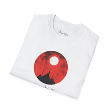 Load image into Gallery viewer, Spooky Mountains &amp; Red Sky  | Unisex Softstyle T-Shirt