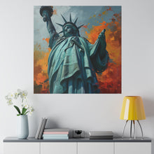 Load image into Gallery viewer, Statue of Liberty Wall Art | Square Matte Canvas