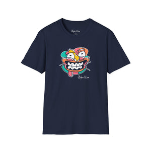 Funky Face Art | Unisex Softstyle T-Shirt