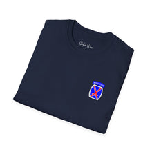 Load image into Gallery viewer, 10th Mountain Division Patch | Unisex Softstyle T-Shirt