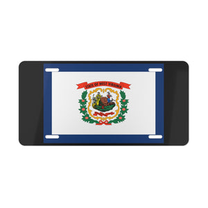 West Virginia State Flag Vanity Plate