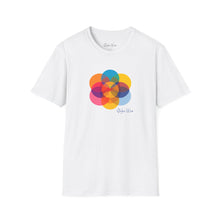 Load image into Gallery viewer, Minimalist Colorful Circles Art | Unisex Softstyle T-Shirt