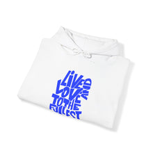 Load image into Gallery viewer, Live &amp; Love Blue | Unisex Heavy Blend™ Hoodie