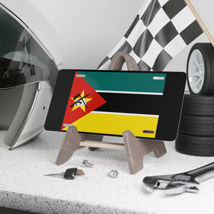 Mozambique Flag Vanity Plate