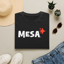 Load image into Gallery viewer, Sparkle Chest Logo T-Shirt — Minimal Red Star Graphic Tee