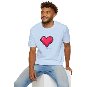 Digital Heart | Unisex Softstyle T-Shirt