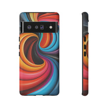 Load image into Gallery viewer, Funky Swirls | iPhone, Samsung Galaxy, and Google Pixel Tough Cases