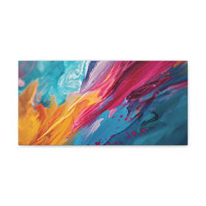 Color Splash - Horizontal Canvas Gallery Wraps