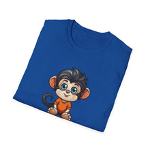 Load image into Gallery viewer, Kid Monkey | Unisex Softstyle T-Shirt