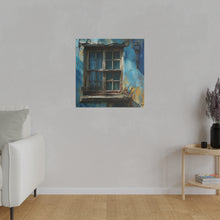 Load image into Gallery viewer, Faded Window Wall Art | Square Matte Canvas