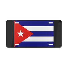 Load image into Gallery viewer, Cuba Flag Vanity Plate