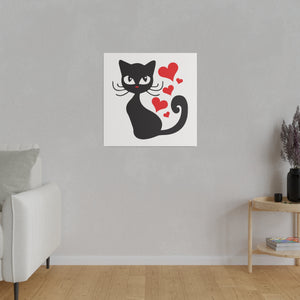 Love Cats | Square Matte Canvas