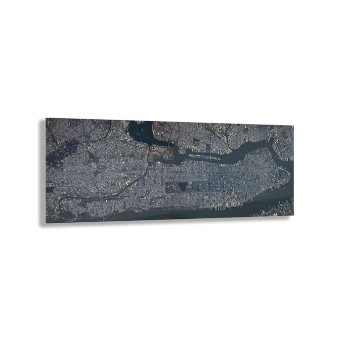 Manhattan from Space Acrylic Prints