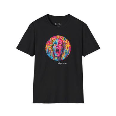 Abstract Chaos Art | Unisex Softstyle T-Shirt