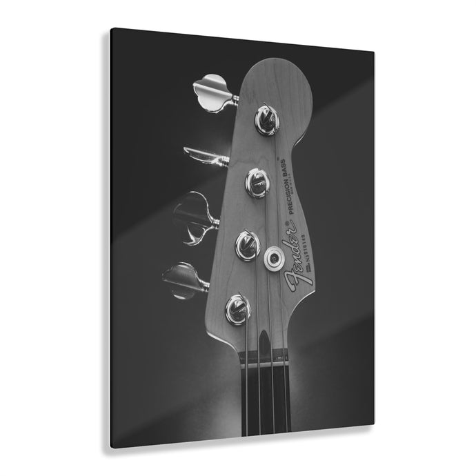 Six Strings 2 Black & White Acrylic Prints