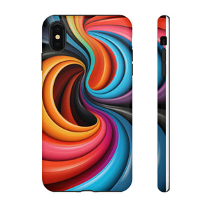 Funky Swirls | iPhone, Samsung Galaxy, and Google Pixel Tough Cases