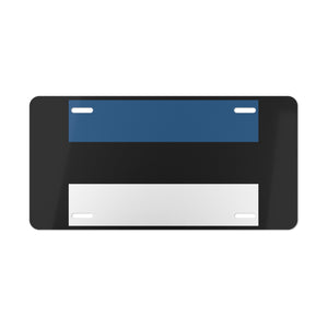 Estonia Flag Vanity Plate