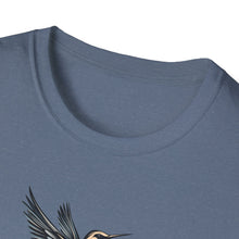 Load image into Gallery viewer, Vintage Tattoo Style Bird | Unisex Softstyle T-Shirt