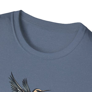 Vintage Tattoo Style Bird | Unisex Softstyle T-Shirt