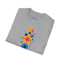 Load image into Gallery viewer, Colorful Circle Art | Unisex Softstyle T-Shirt