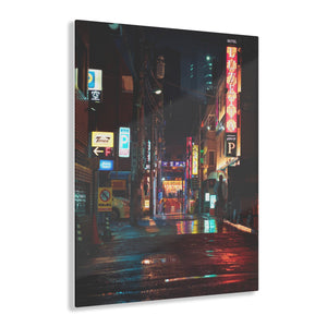 Tokyo Japan City Street Acrylic Prints