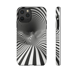 Black & White Illusion | iPhone, Samsung Galaxy, and Google Pixel Tough Cases