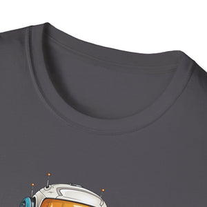 Happy Robot | Unisex Softstyle T-Shirt