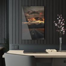 Load image into Gallery viewer, Desert Highway at Sunset Acrylic Prints