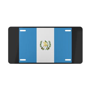 Guatemala Flag Vanity Plate