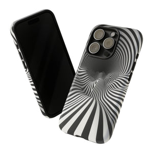 Black & White Illusion | iPhone, Samsung Galaxy, and Google Pixel Tough Cases