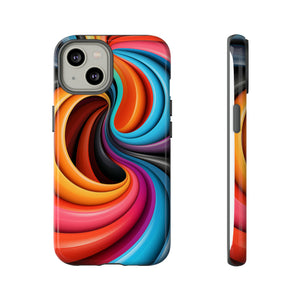 Funky Swirls | iPhone, Samsung Galaxy, and Google Pixel Tough Cases