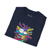 Load image into Gallery viewer, Neon Funny Face Pop Art | Unisex Softstyle T-Shirt