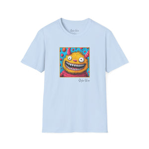 Funky Goblin Drawing | Unisex Softstyle T-Shirt